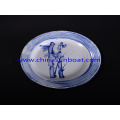 Enamel Daily Use Dinnerware Plate